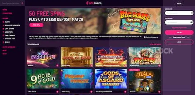 Pink Casino Review Ireland