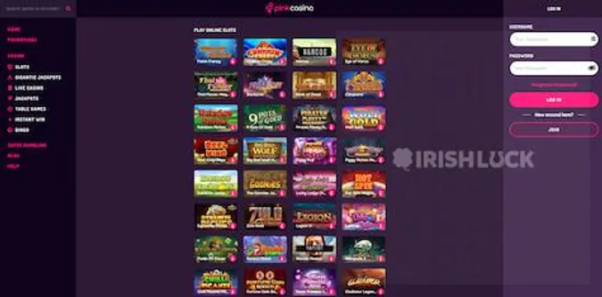Pink Casino Slot Games