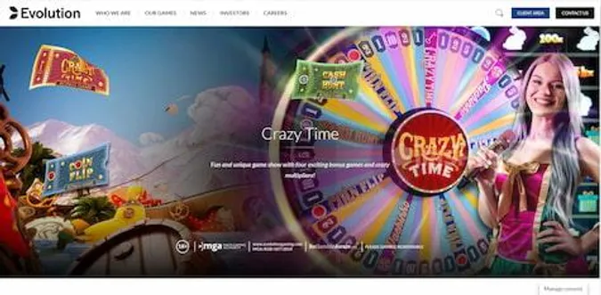 Crazy Time Evolution Gaming