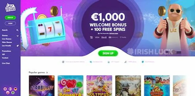 Laz Vegas Casino Welcome Bonus