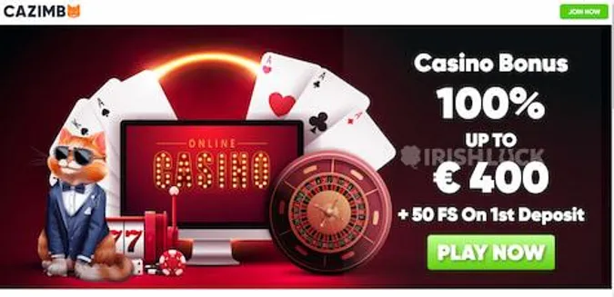 cazimbo welcome bonus ireland