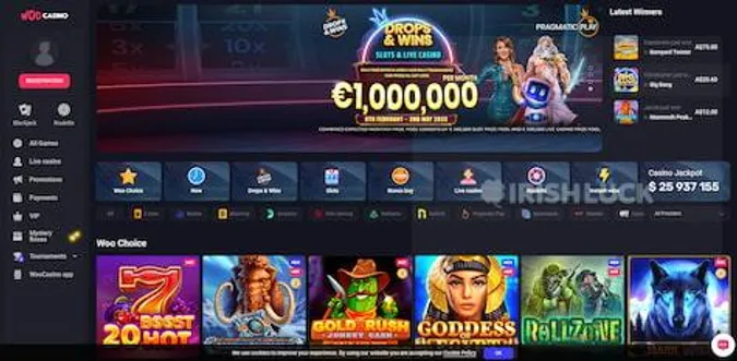 woo casino games