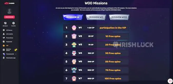 wow casino vip
