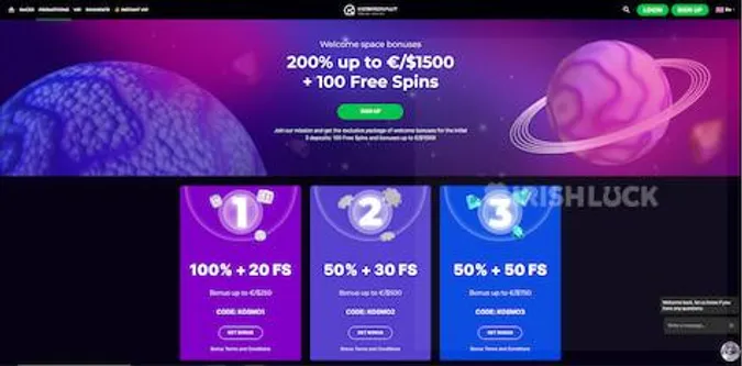 kosmonaut casino welcome bonus