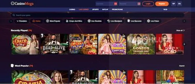 casinomegalivecasinoplay