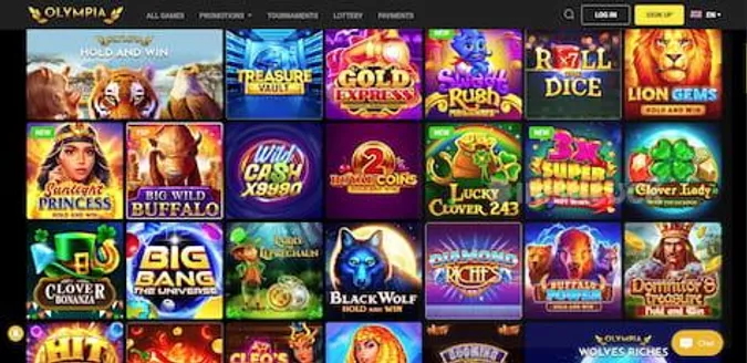 Olympia casino slot games