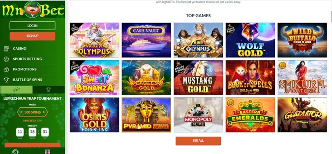 Mrbet casino games
