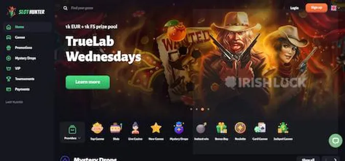 Slot hunter homepage