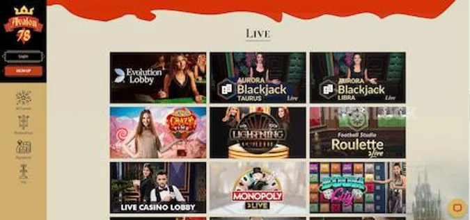 avalon78-live-casino