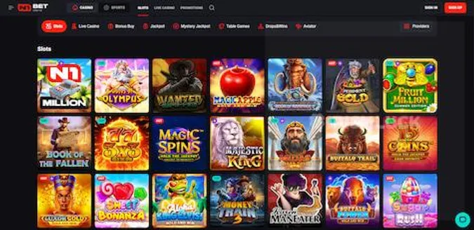 n1bet casino slots