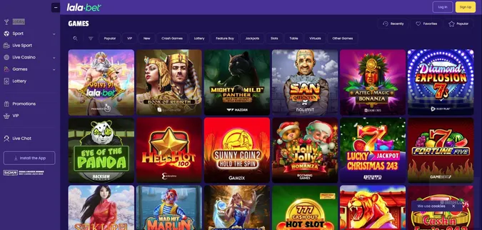 lalabet casino games online casinos ireland