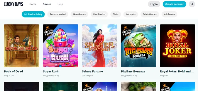 LuckyDays Casino Slots