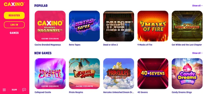 Caxino Casino Online Games