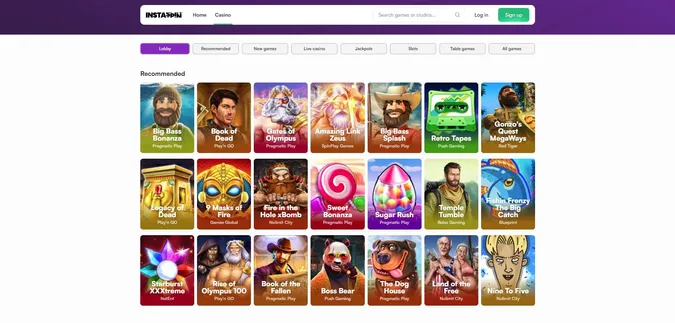 instaspin casino games online casino games ireland
