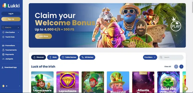 lukki casino online casinos ireland