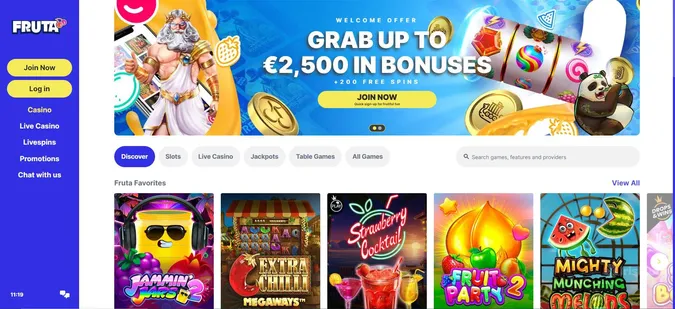 fruta casino online casinos ireland