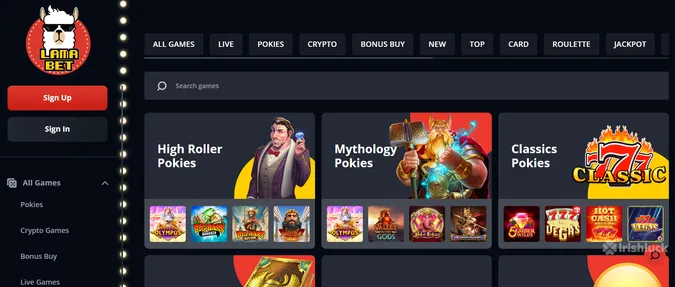 lamabet casino irishluck ireland