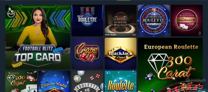 purebets table games