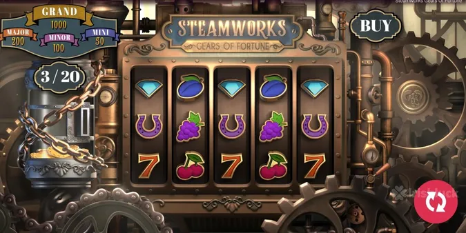 Steamworks Gears of Fortune Slot
