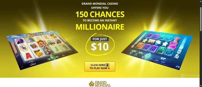 Grand Mondial Casino welcome bonuses