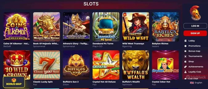 slota casino collection of casino games