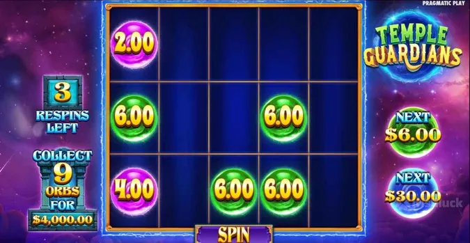Temple Guardians slot gameplay