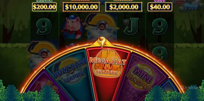 Gameplay of Huff 'N More Puff online slot