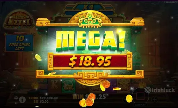 Gameplay of Fortune of Aztec online slot