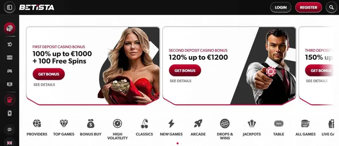 Betista Casino promotions and bonuses