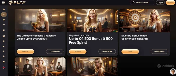 Welcome bonuses at SevenPlay Casino