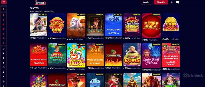 IntellectBet Casino collection of games