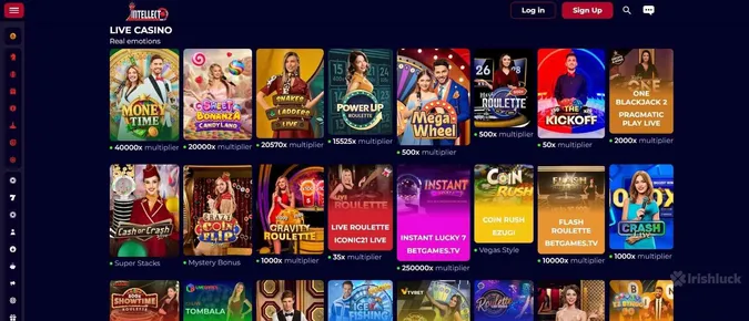 IntellectBet Casino live dealer games
