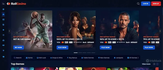 Rollcasino bonuses and promotions