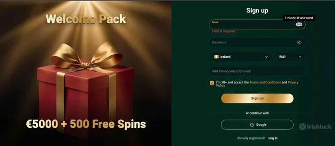 Richard Casino welcome offer