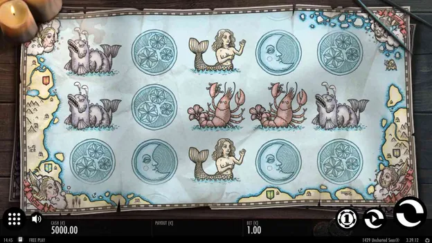 Gameplay of 1429 Uncharted Seas Slot