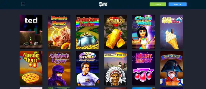 Mr SuperPlay Casino game collection