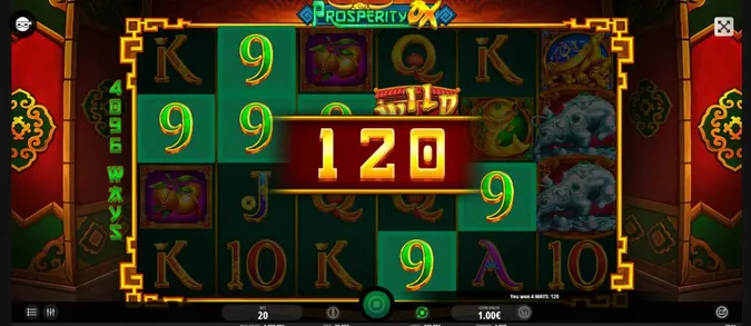 Winning Lines of Prosperity Ox Slot game