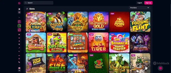 Collection of Casino Games at Betsio.com Casino
