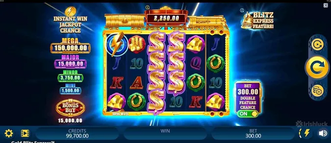 Review of Gold Blitz Express Slot Game
