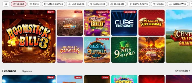 32red casino collection of games