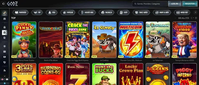 godz casino slot collection