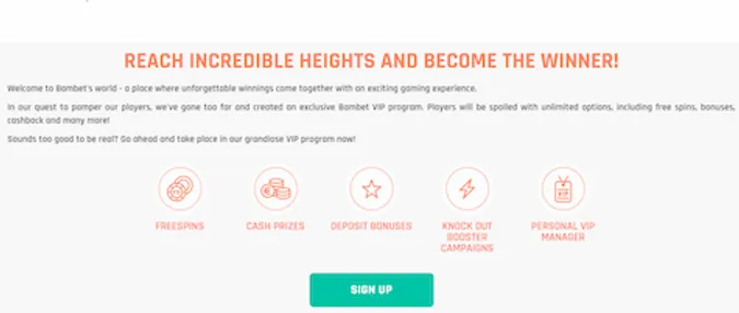 Bambet VIP Benefits