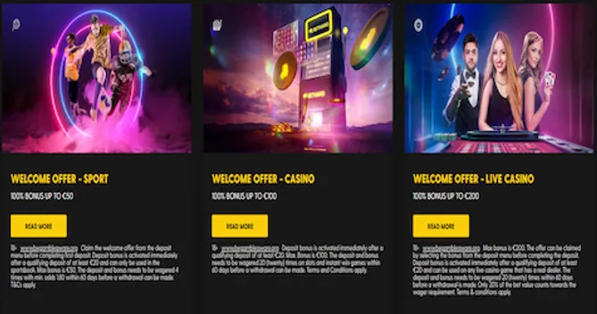 Bethard Sportsbook Casino Ireland Welcome Bonus 2021