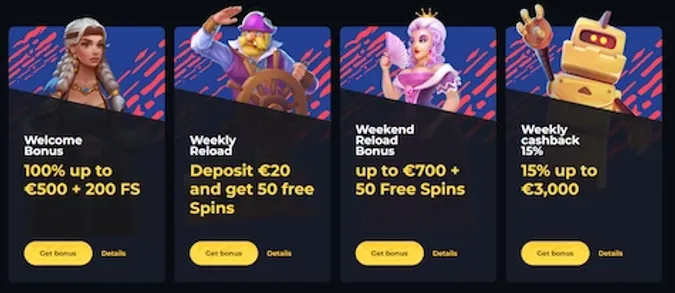 Boomerang Casino Bonus