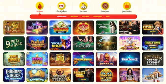 Kassu Casino Games Online Ireland