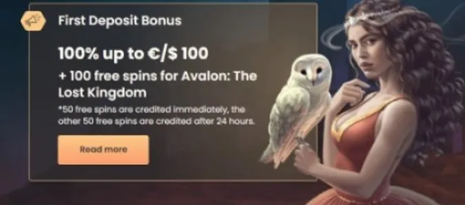 National Casino Ireland First Deposit Bonus