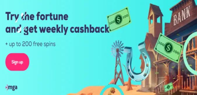 Wild Fortune Casino Ireland Cashback Bonus