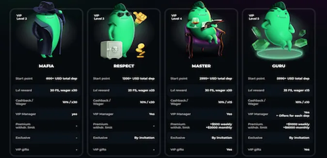 YoJu Casino Ireland VIP