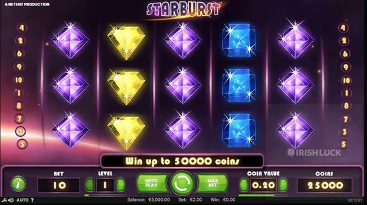 starburst netent online slot game