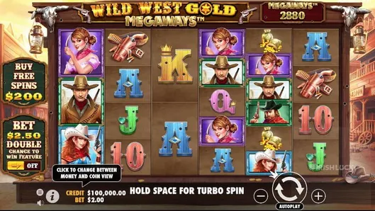 Wild West Gold Megaways Slot Pragmatic Play Game Symbols Theme Features